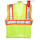Unisex Neon Green High-Visibility Work Vest